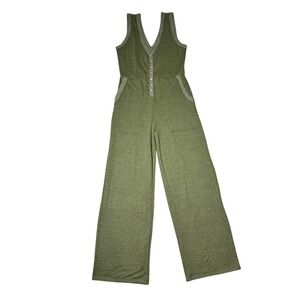 Free People Beach Jumpsuit Size XS Boho Coastal Loungewear Romper Beachy
